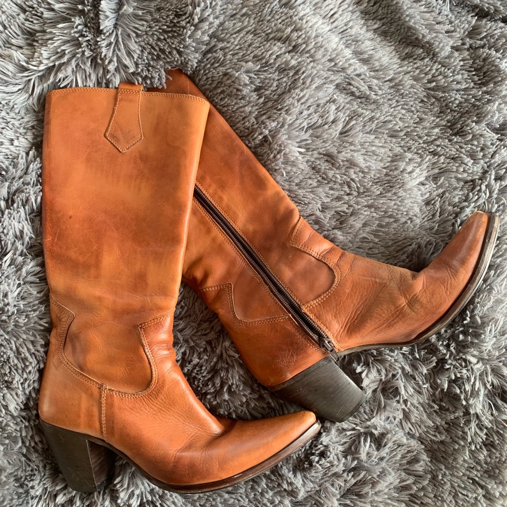 Beautiful Italian leather boots